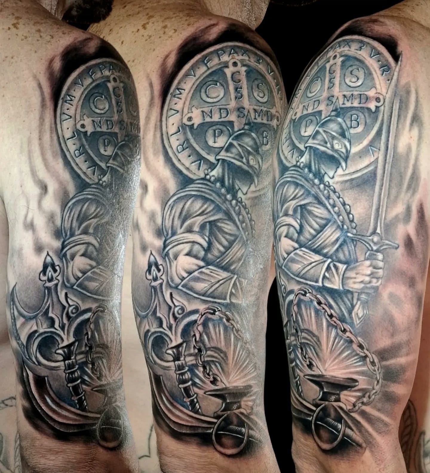Trabalho 08 — tatuagem realizada no estúdio Kactus Tattoo